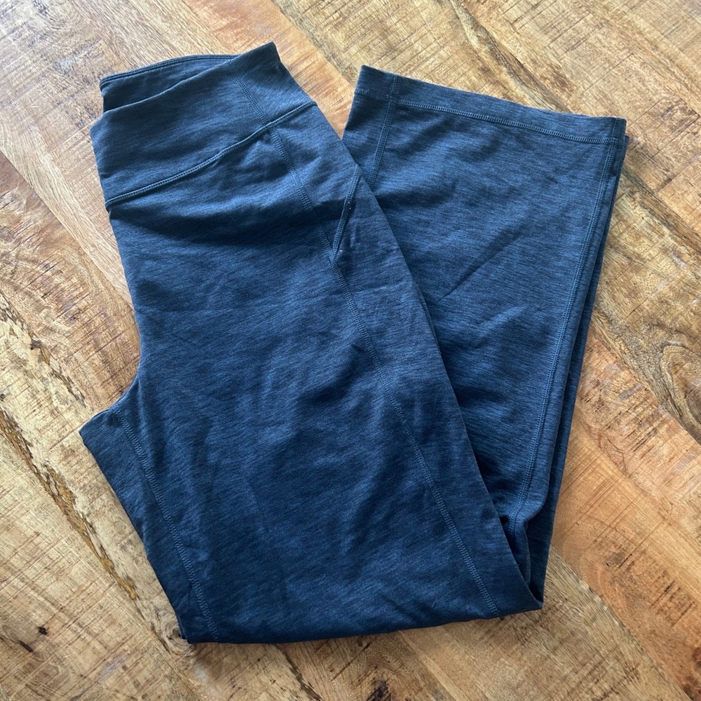 Duluth Trading Co Noga Classic Straight Leg Pants Gray Supplex M x 29